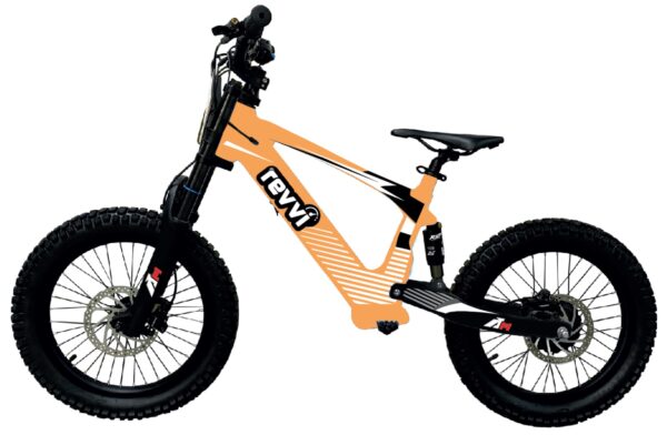 Revvi Orange 18 Inch Childs Electric Balance Bike - Ready to Dispatch - Price Includes Delivery