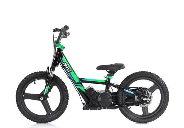 Revvi 16" Plus Green Electric Balance Bike